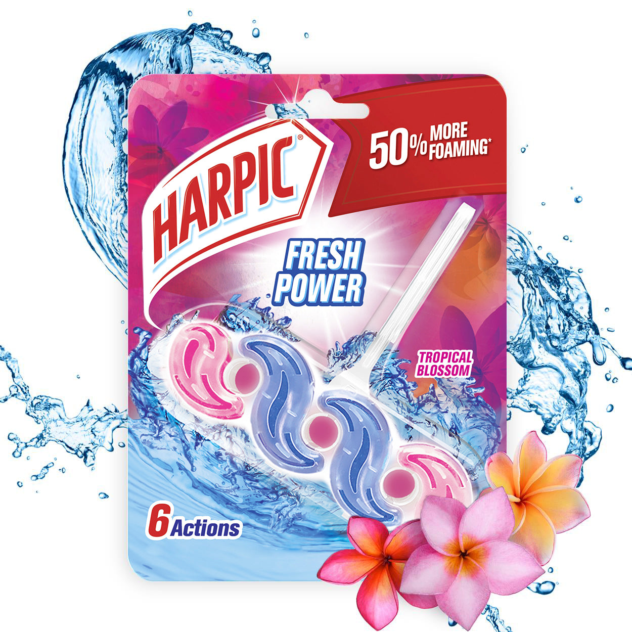 Harpic Tetris 1Tb Trop Blossom 35G