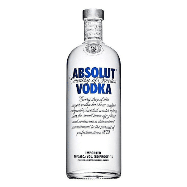 ABSOLUTE VODKA 1L