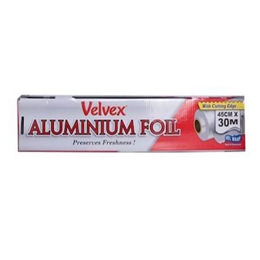 Velvex Aluminium Foil 30 Cm X 30