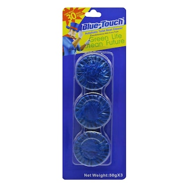 Blue Touch Toilet Bowl Cleaner 750Ml 3Pcs
