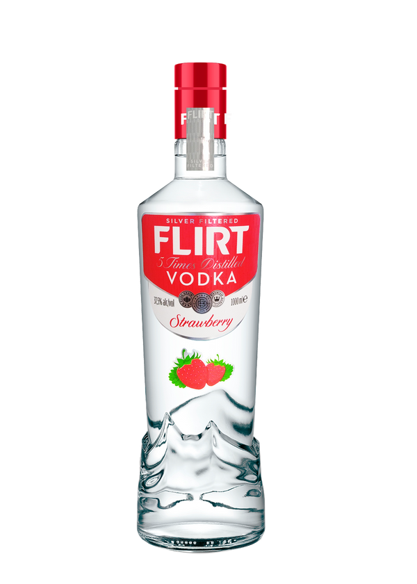 FLIRT VODKA STRAWBERRY 1L - Image 1