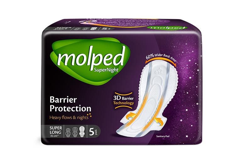 Molped Sanitary Pads Super