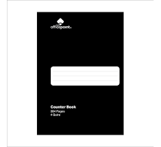 Office Point Counter Book C0002 A4