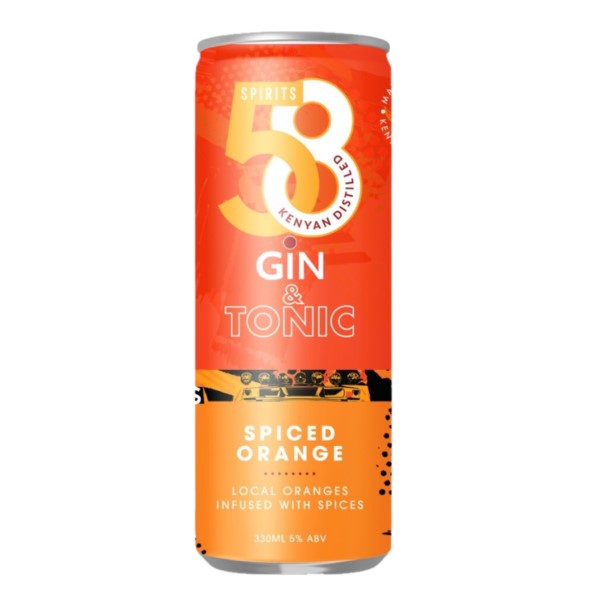 58 SPICED ORANGE 330ML CAN