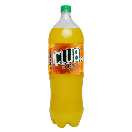 Club Soda Pineapple Drink 2Ltr