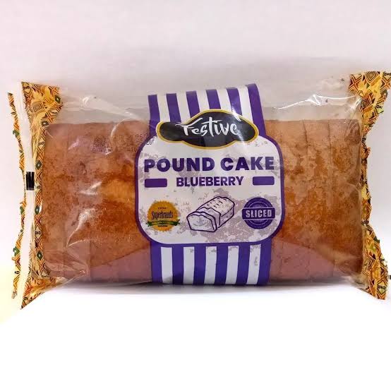 Festive Poundcake Blueberry 400G