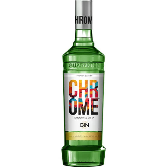 CHROME GIN 750ML - Image 1