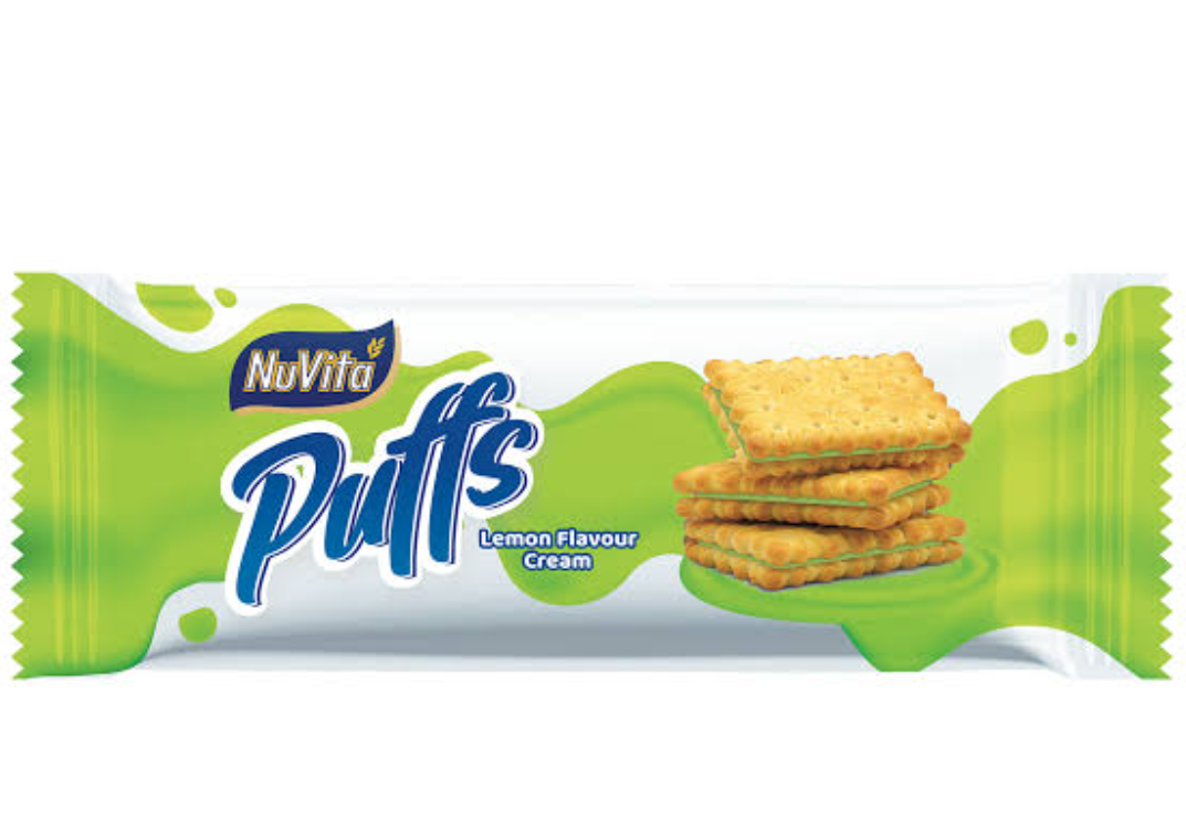 Nuvita Lemon Cream Puffs 50G