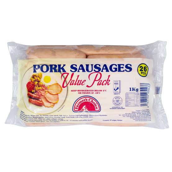 Farmers Choice Pork Sausages