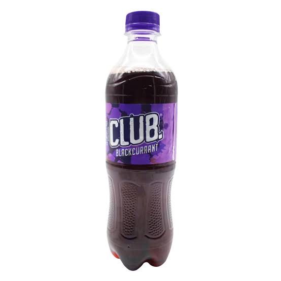 Club Soda Blackcurrant 0.5L