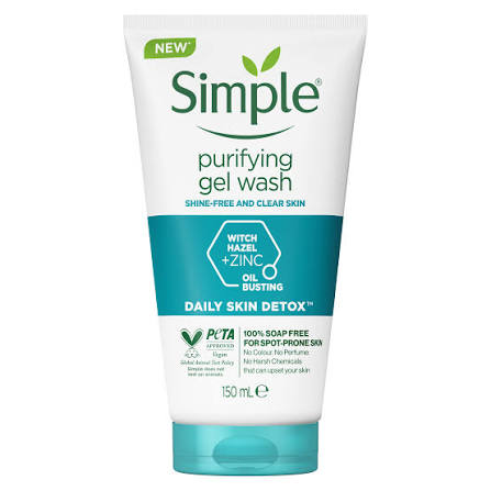 Simple Detox Purify Face Wash