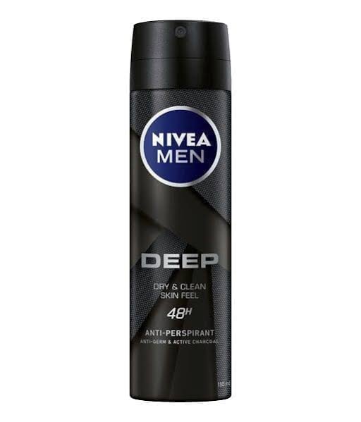 Nivea Deep Spray For Men 150Ml