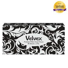 Velvex Premium Facial T Black 80S