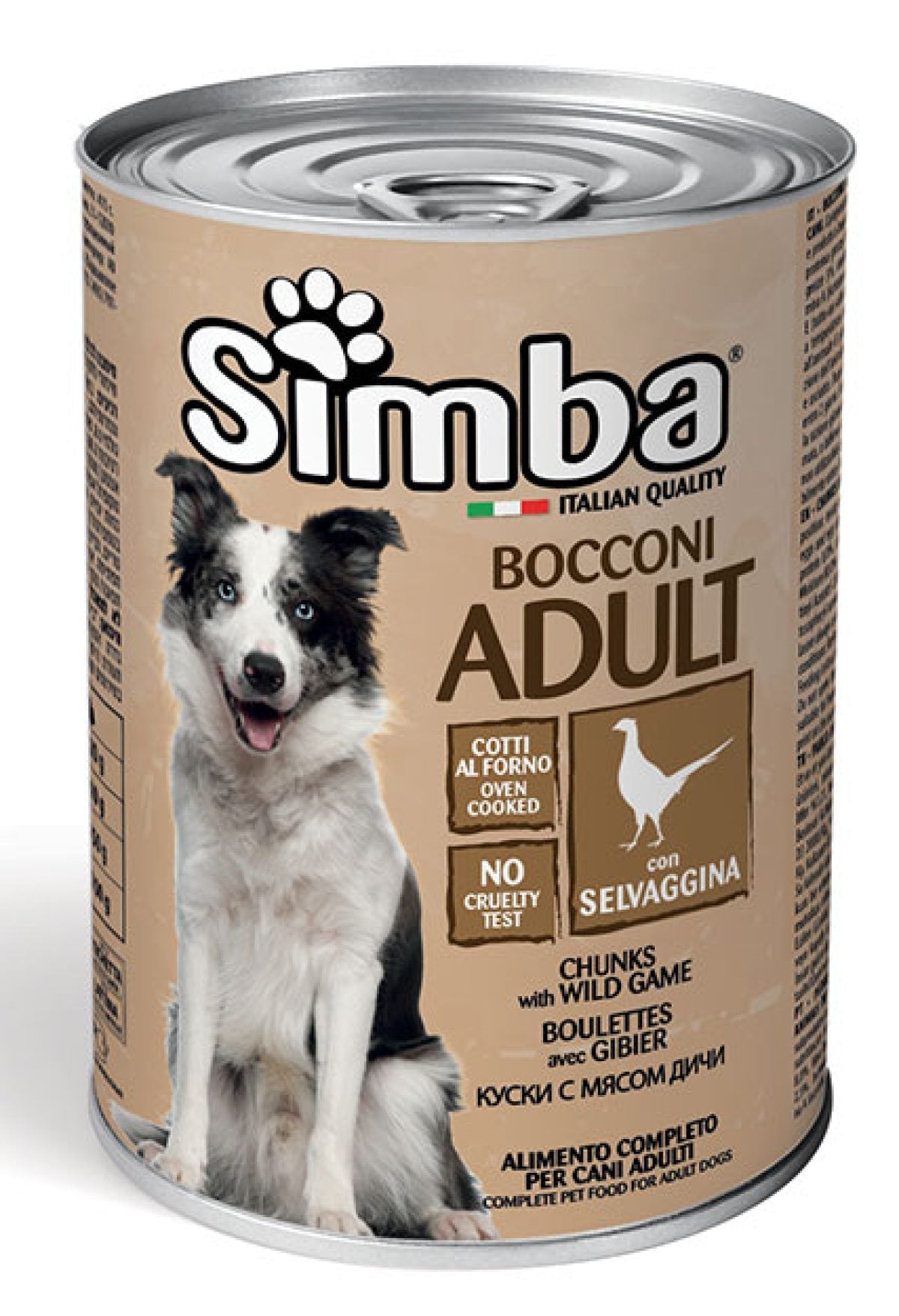 Simba Chunks With Wild Game Dog Food 1Kg