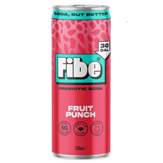 Fibe Soda Fruit Punch 250Ml