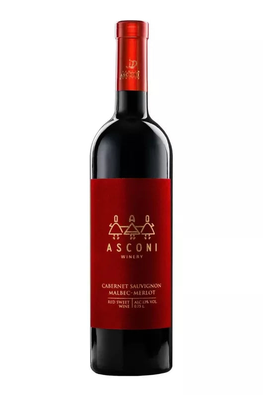 ASCONI CABERNET SAUVIGNON 2 MERLOT RED