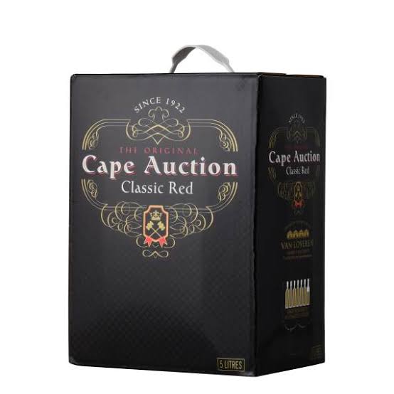 CAPE AUCTION 5L RED WINE
