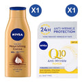 Nivea Cocoa Butter Body Lotion 400Ml + Q10Plus Anti