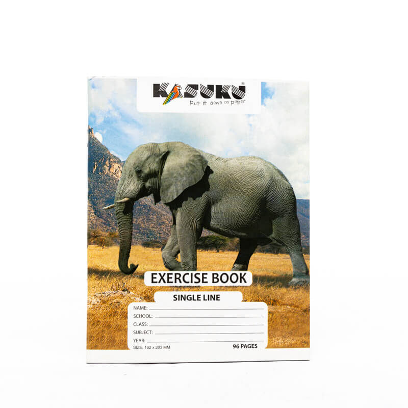 Kasuku Exercise Book Single Line 96Pgs A5