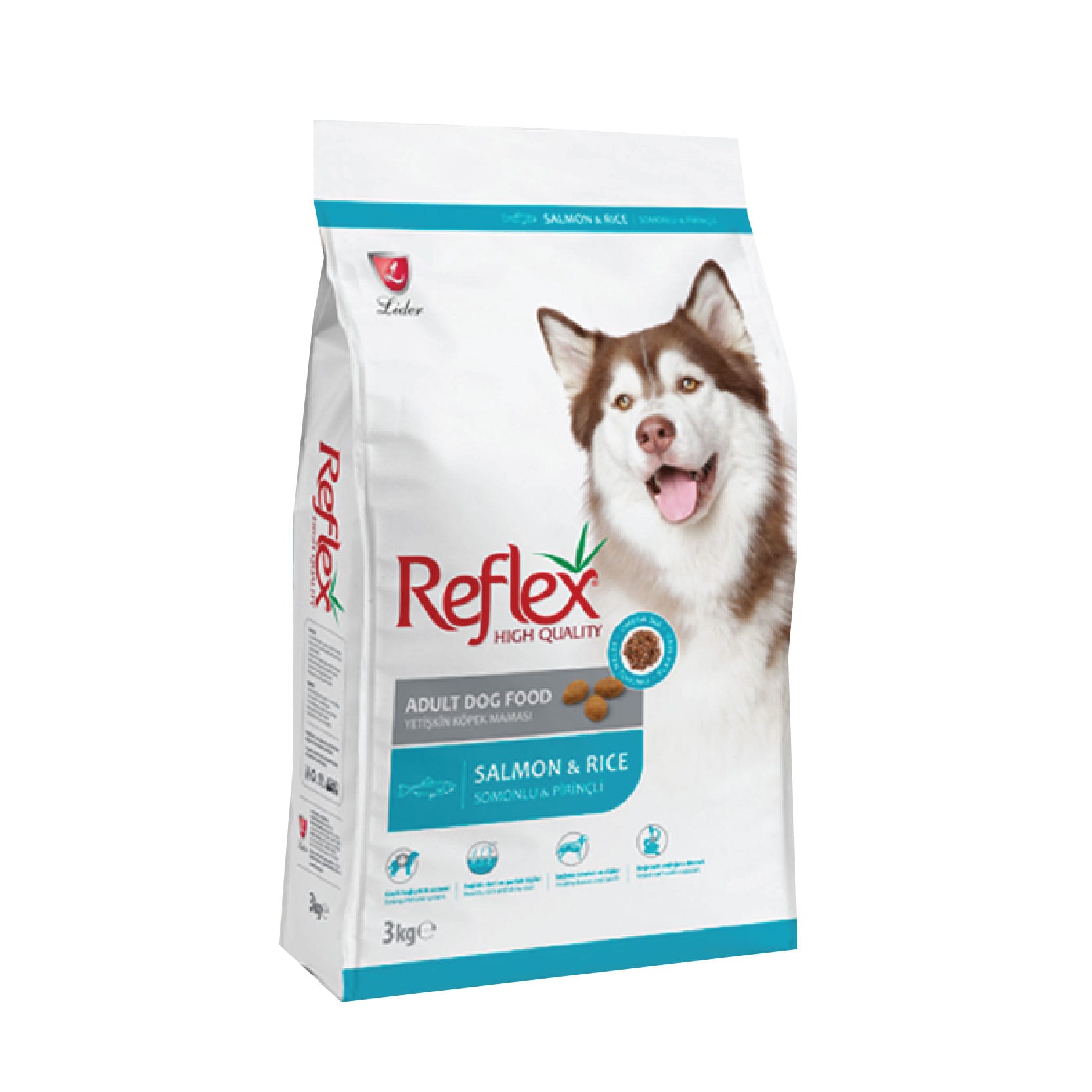 Reflex Fish And Rice Adult Dog Food 3Kg