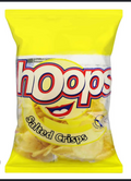 Hoops Salted Crisps 50G