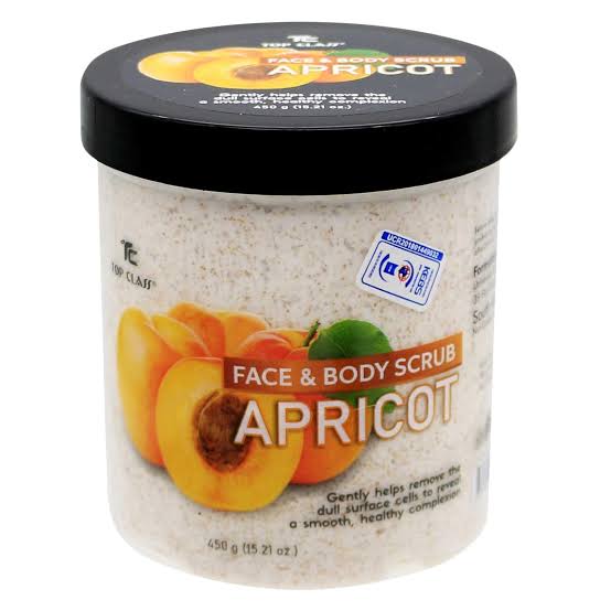 Top Class Apricot Body Scrub 450G