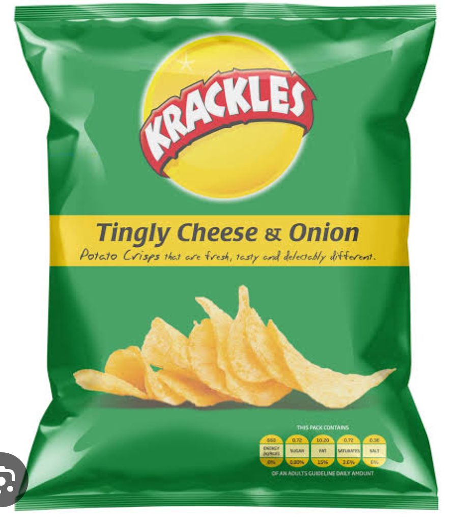 Krackles Cheese & Onion 125G