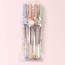 Pecker Gel Pens Blue 4 Pieces