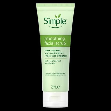Simple Smoothing Facial Scrub