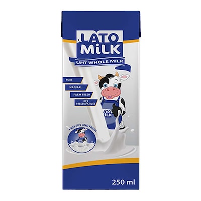 Lato Uht Whole Milk 250Ml