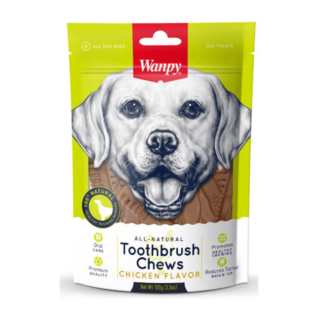 Wanpy Toothbrush Chews 100G