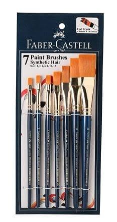 FC Brush Synthetic Hair Flat 1702