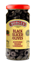 Borges Sliced Black Olives