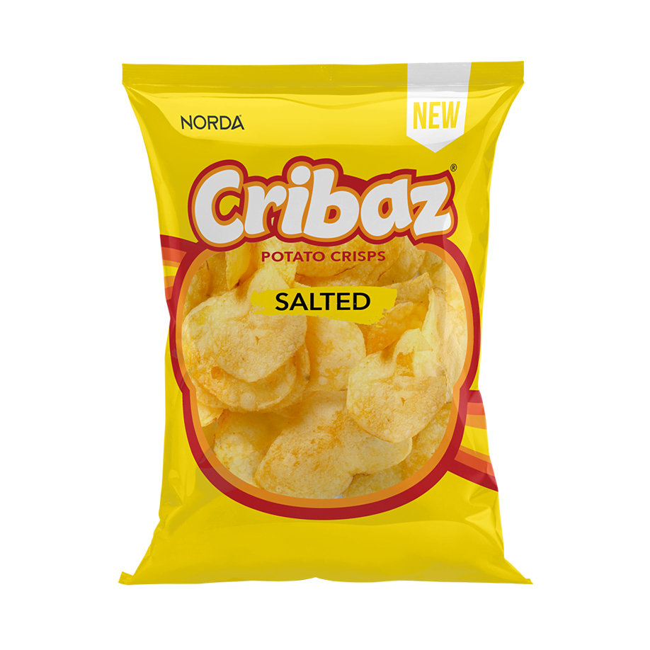 Cribaz Salted Crisps 95G