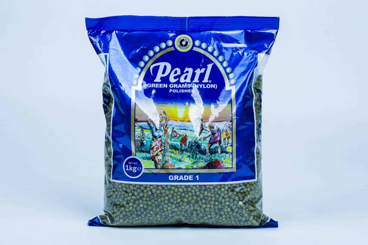 Pearl Polished Green Grams 124G