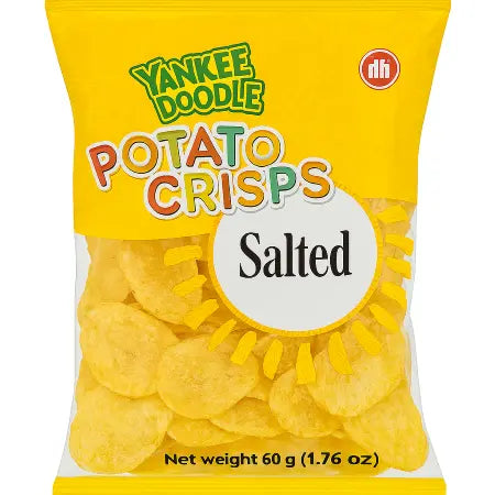 Yankee Salted Potato Crisps 47G