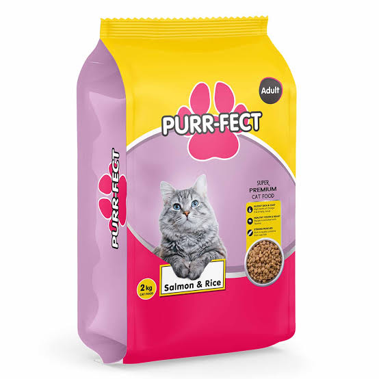 Purr-Fect Adult Cat Food Salmon 2Kg