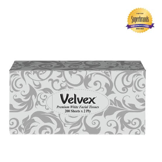 Velvex Facial Tissue Silver 200S