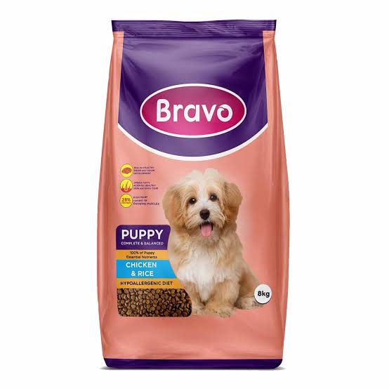 Bravo Puppy Food 8Kg