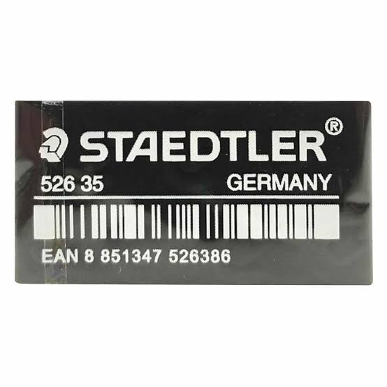 Staedtler Eraser Black Box 50 Pieces