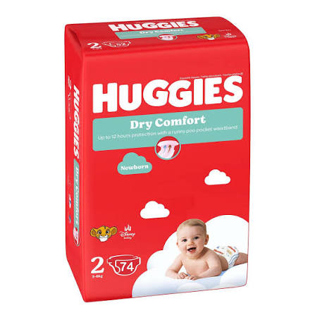Huggies Dry Comfort Diapers (Pack B)