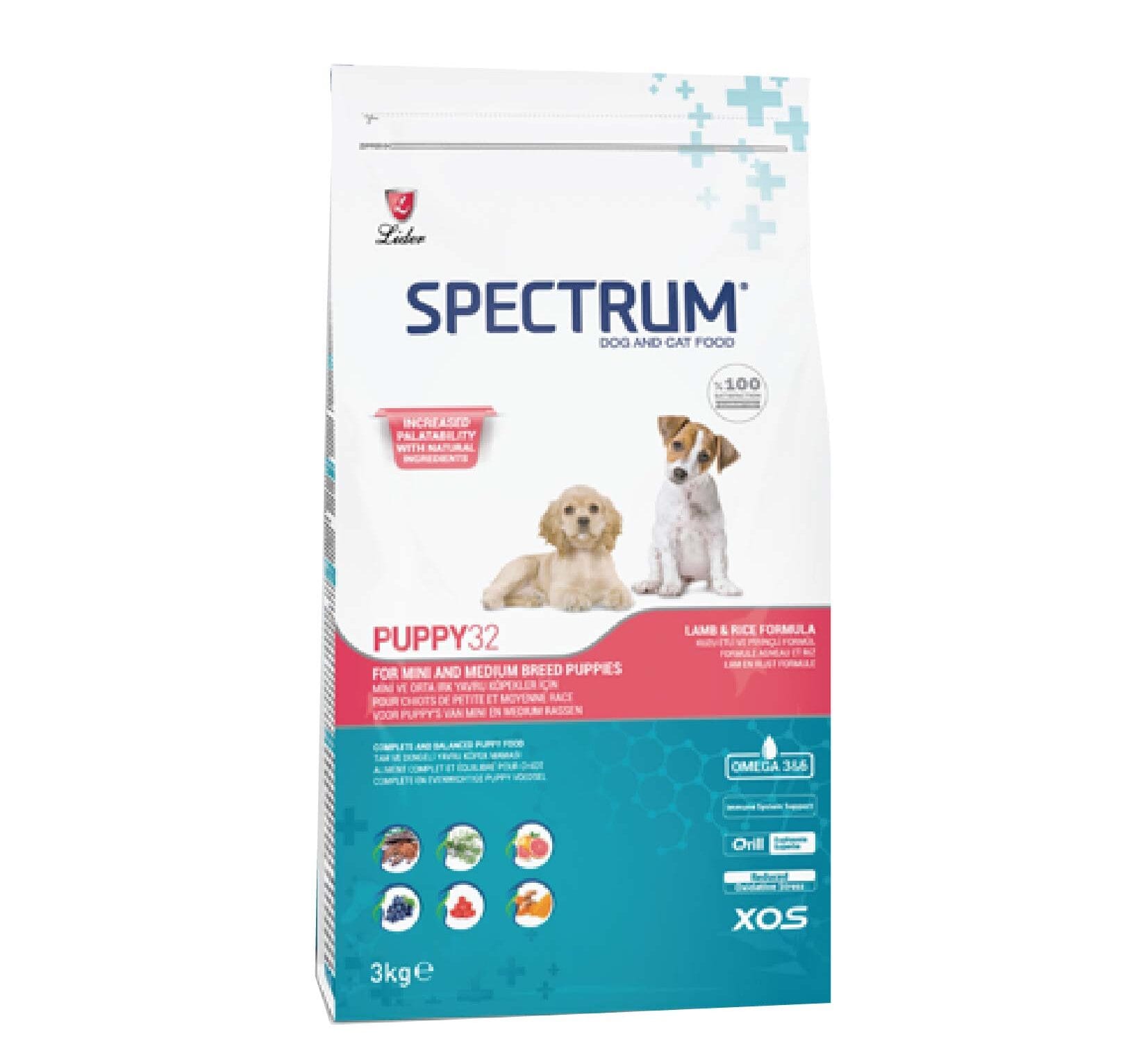 Spectrum 32 Puppy Dog Food 3Kg
