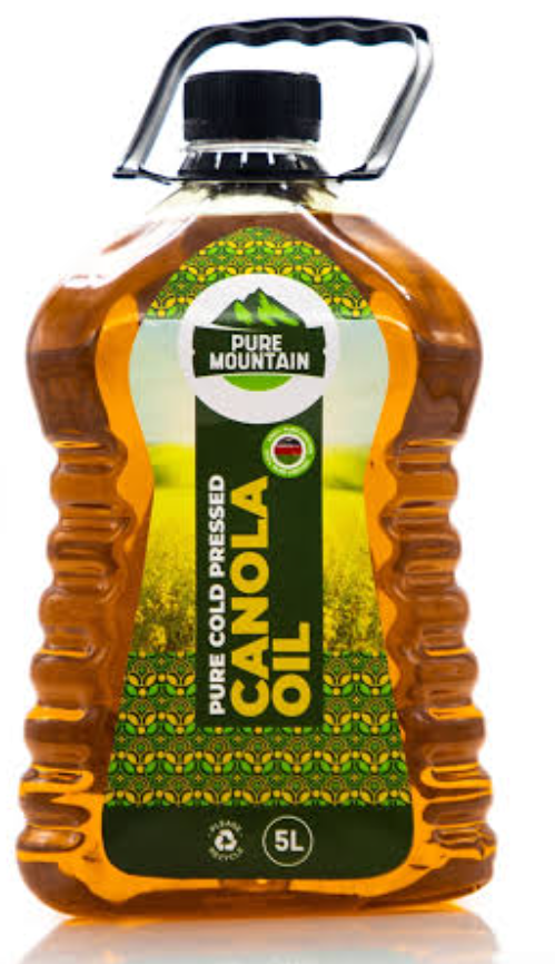 Canola Pure Mountain Oil 5Ltr