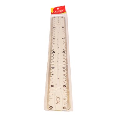 Pecker 30Cm Ruler Clear
