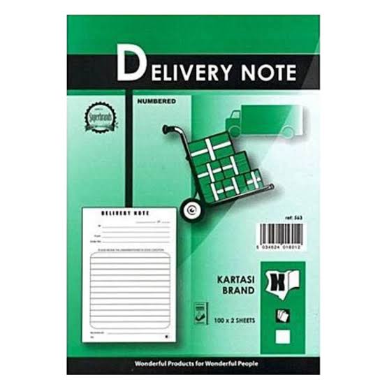 Kartasi Delivery Book A5