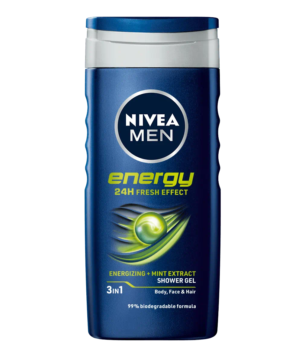 Nivea Energy Shower Gel For Men 250Ml