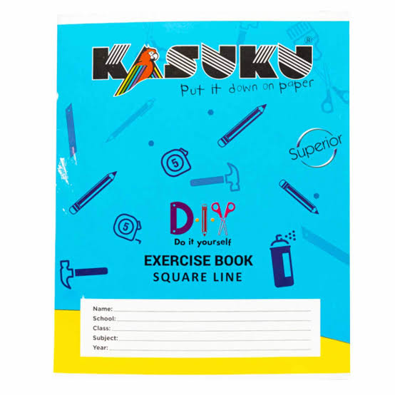 Kasuku Exercise Book Square Line 200Pages A5