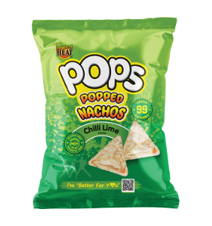 Popped Nachos Salted 22G