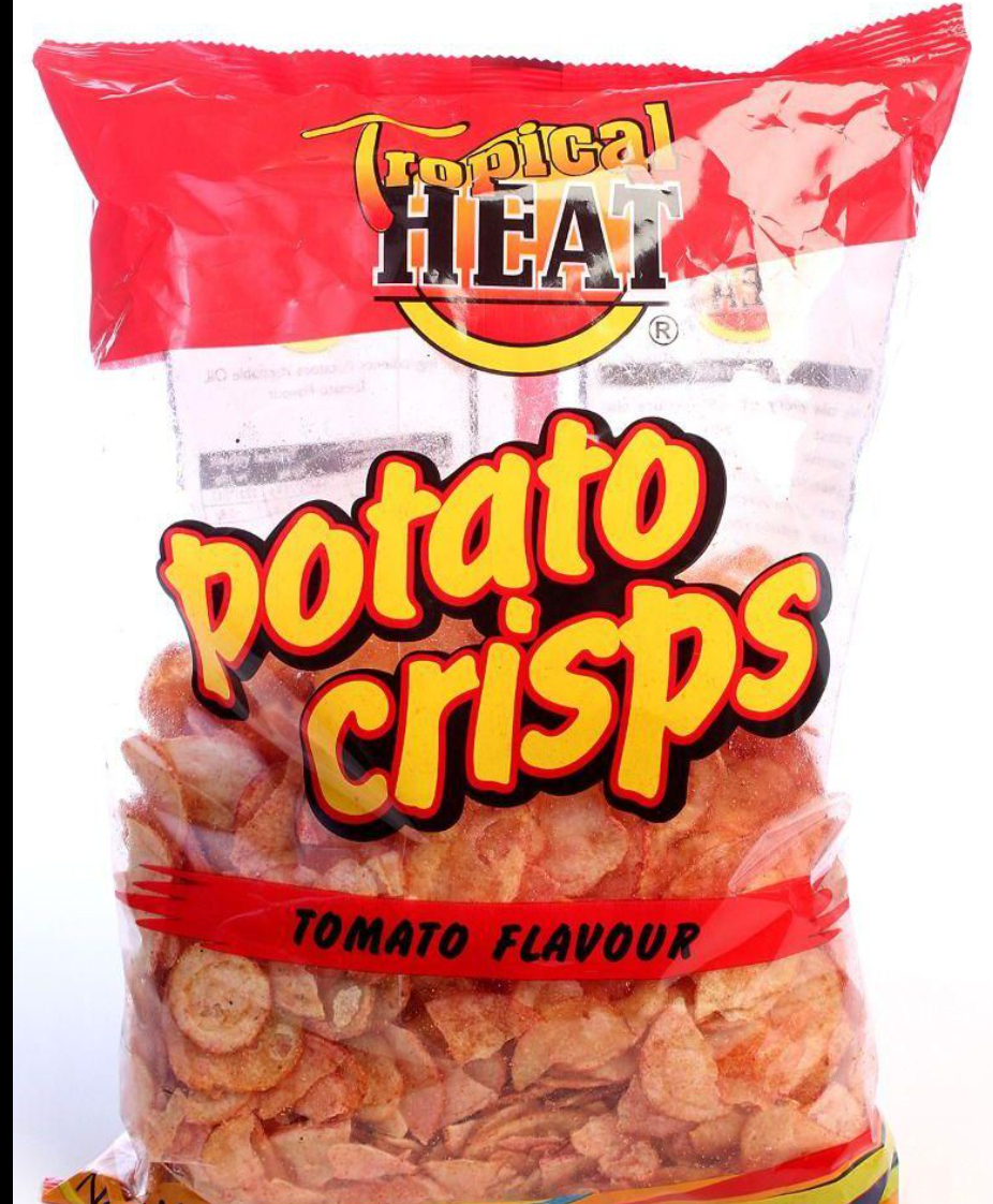 Tropical Heat Potato Crisps 445G (A)