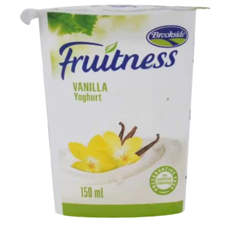 Brookside Fruitness Vanilla Yogurt 150Ml